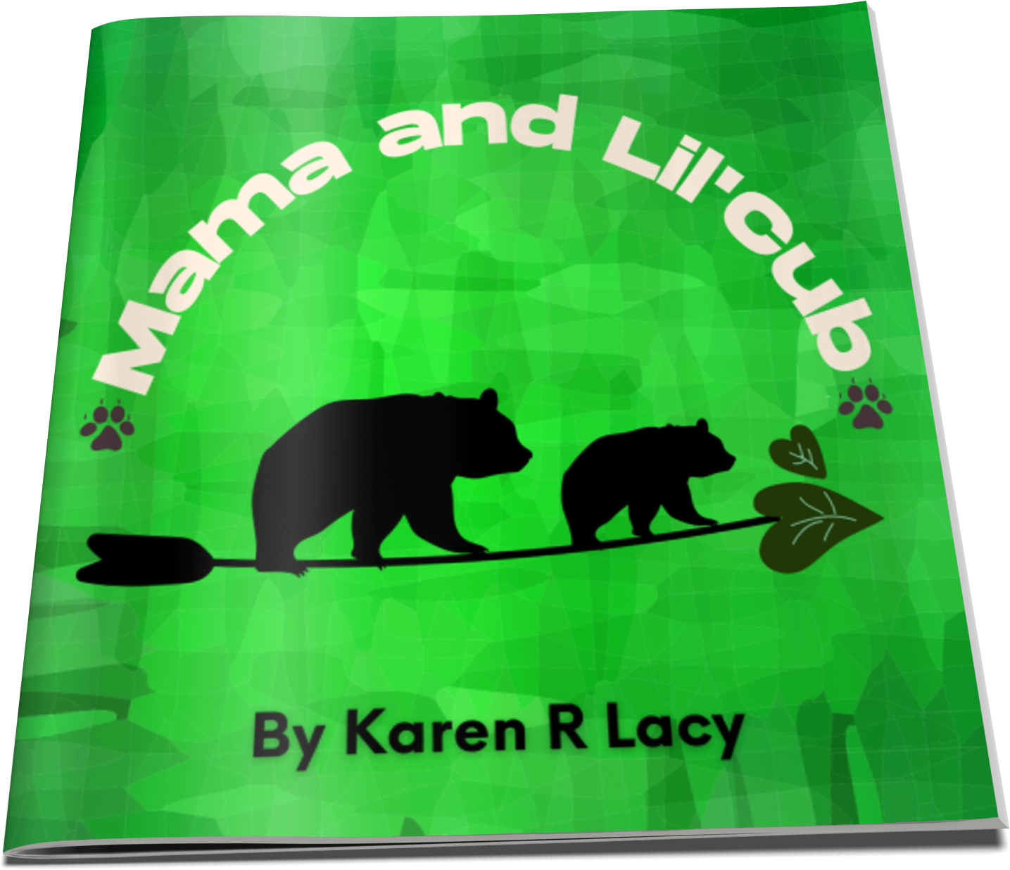 Mama and Lil' Cub by Karen R Lacy